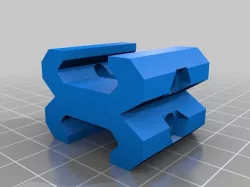 Double Picatinny rail adapter