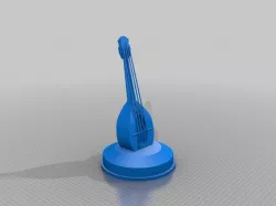 Dungeons and Dragons Bard Miniature