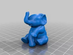 elephant Keychain