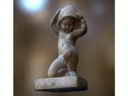 Eros with the Helmet of Mars