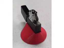 Flip Top Rectangular Lighter Base