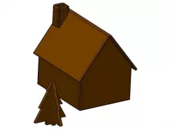 Ginger Bread House Cookie Cutter Set!