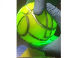Glowing Apple of Eden with Glowing Base (remix)