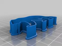 Grizzly Bear Cookie Cutter
