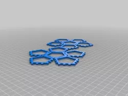 hinge/snap Dodecahedron net