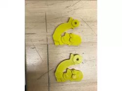 Homer Simpson Holding a Donut 2D art