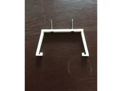 LED Shop Light Fixture Mount. Lose the hanging chains!