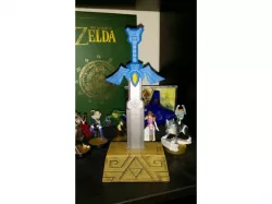 Master Sword and pedestal - The Legend of Zelda: The Wind Waker