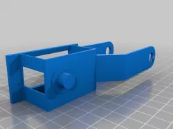 MG995 Servo arm with MG995 Servo Mount