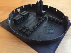 Minecraft village to print or play