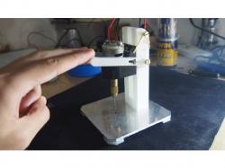 STL file DIY Mini Vertical Drill - DC Motor Drill press