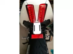 Motorcycle Tail Tidy Number Plate Holder
