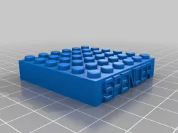 My Customized Lego Block Necklace/Keychain