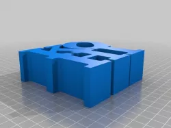 My Customized WORD Sculpture2
