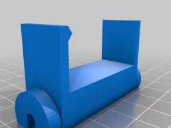 Nightstand iPhone cable holder