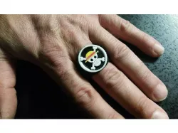 One Piece Luffy Flag Ring
