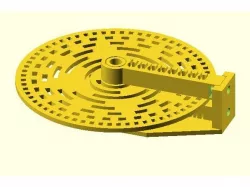 Parametric Rotary Encoder Gray and Natural Code