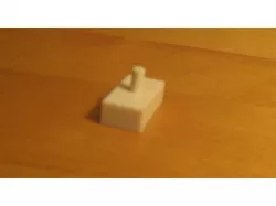 Peg for IKEA bathroom cabinet.