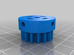 Peristaltic pump conversion for a 3d printer