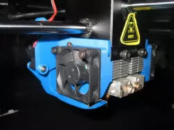 Raise 3D N2/N2+ model fan ducts