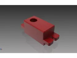 RC servo top cover for Hextronik MG14