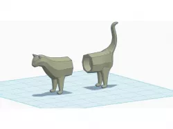 Realistic Cork Cat