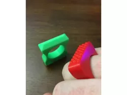 Simple Knuckle Duster Keychain/ring