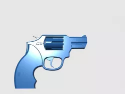 Snub nose revolver