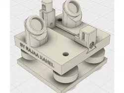 Stable Carriage & Proper Belt Tensioning & Flying Extruder