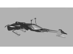 Star Wars speeder Bike (for drone mount)