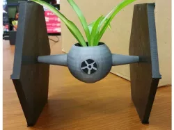 Star Wars TIE Fighter Planter