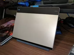 Tablet stand and easel for clampables desk clamp