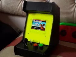 Theletech Arcade Cabinet for GBA SP main and screen with 36mm speaker