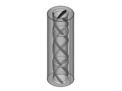 Traditional bushing 8x15x45mm (LM8LUU) with grease traps