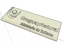 Uruguay Natural (keychain)