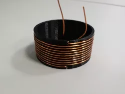 Variable Cylindrical air core coil holder (inductor)