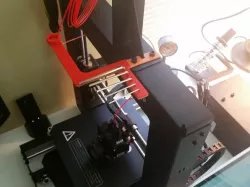 Wanhao Duplicator/Maker Select filament guide with Allen key holder