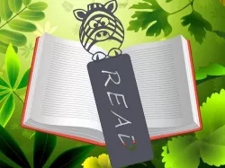 Zebra Bookmark