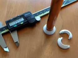 15mm Pipe Collar Trim