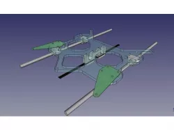 2-3-4-5-Owl - Ridged Y Carriage for Mendel and Prusa