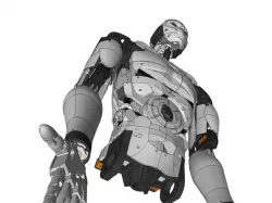 3d Inmoov V1 SketchUp