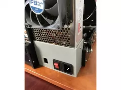 Anet A6 power cover with optional switch for LED light