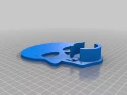 Arcade Skull Power Cord Support