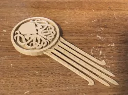 Cthulhu hair clip