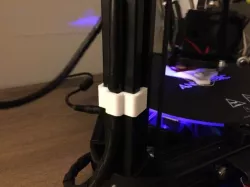 Delta 3D Printer Cable Clip