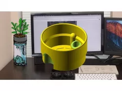 Desktop Aquaponic Planter - Customizable