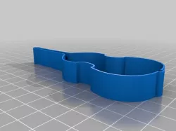 Double Bass Cookie Cutter