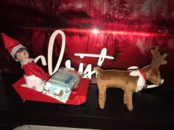 Elf On the Shelf Sleigh