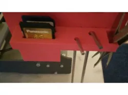 Faceplate m. Werkzeughalter / w. tool holder for bq hephestos 2
