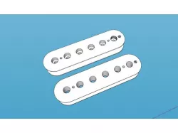 Gibson P.A.F. Pickup Bobbins 49.2mm